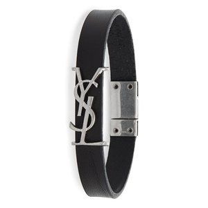 Saint Laurent Opyum leather bracelet